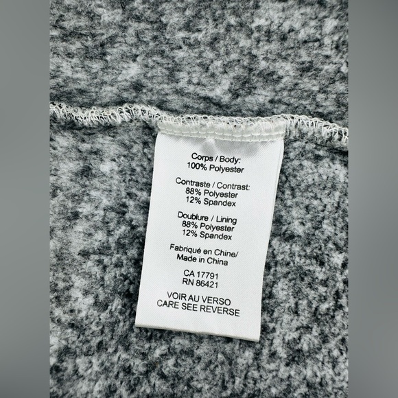 Freedom Trail by Kyodan Gray Knit Fleece Zip-Up Hooded Jacket – Size XL - Picture 15 of 16